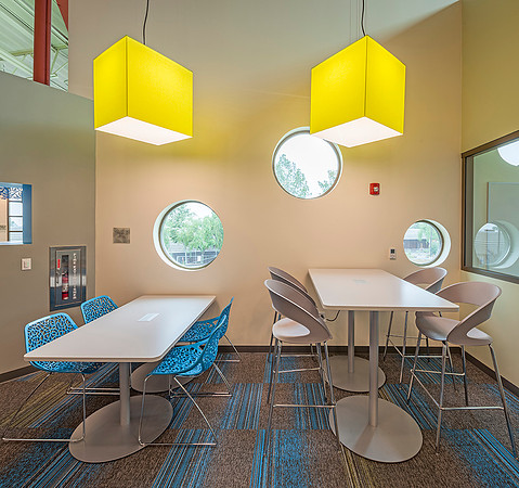 Alpine Library, teen reading area