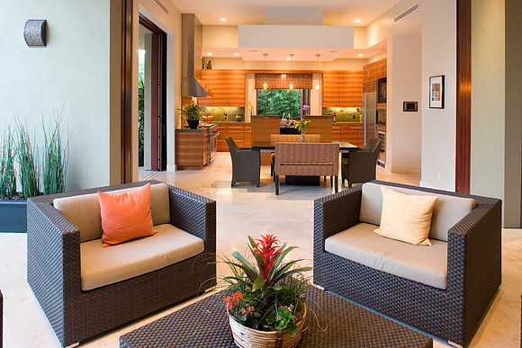 Lanai at Del Mar, CA home
